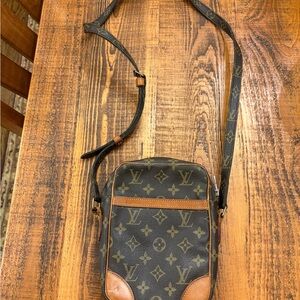 Louis Vuitton Monogram Messenger Bag - Brown and Black